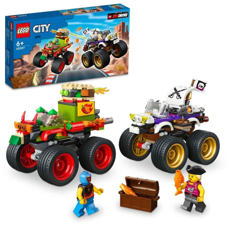 LEGO City Wyścig Monster truckami (60397) [KLOCKI] - Image 1