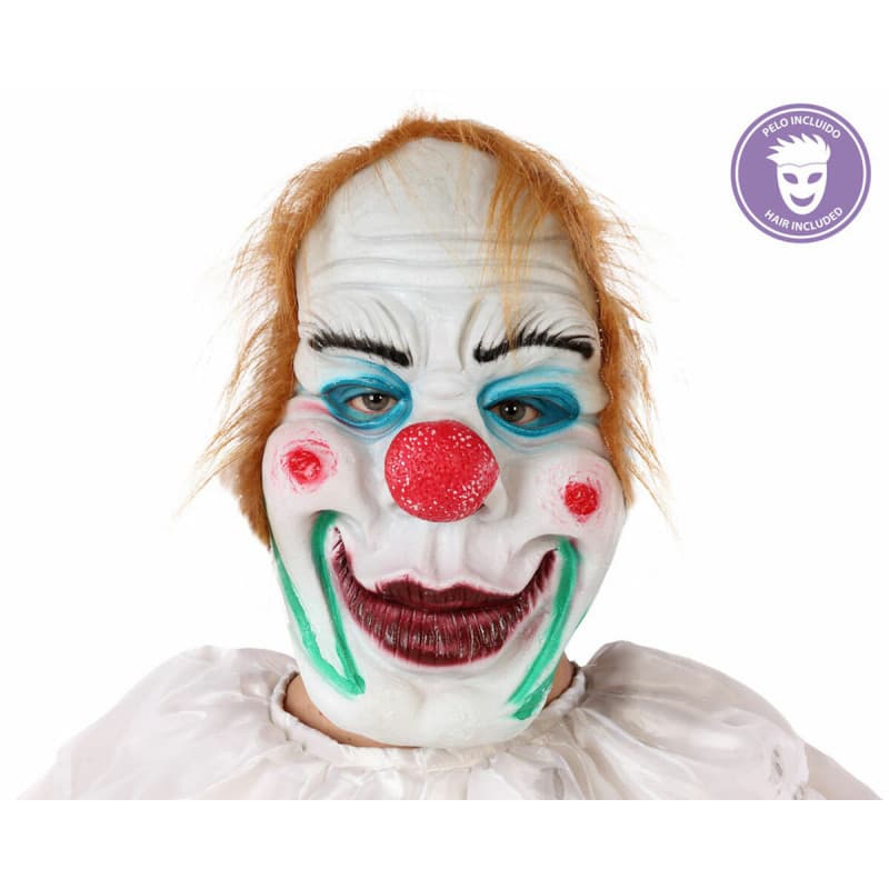 Masque Autocollants Clown Halloween - Image 1