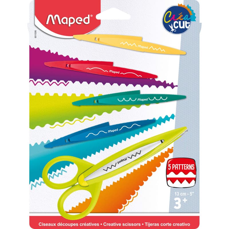 Maped Ciseaux cranteurs, Coloris assorits - Image 1