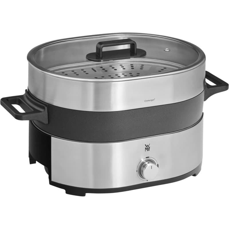 WMF 0415540011 Hot Pot & Steamer, Noir, Cromargan - Image 1