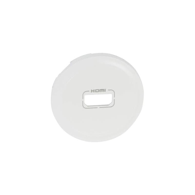 Enjoliveur Blanc Céliane Legrand pour Prise HDMI - Image 1