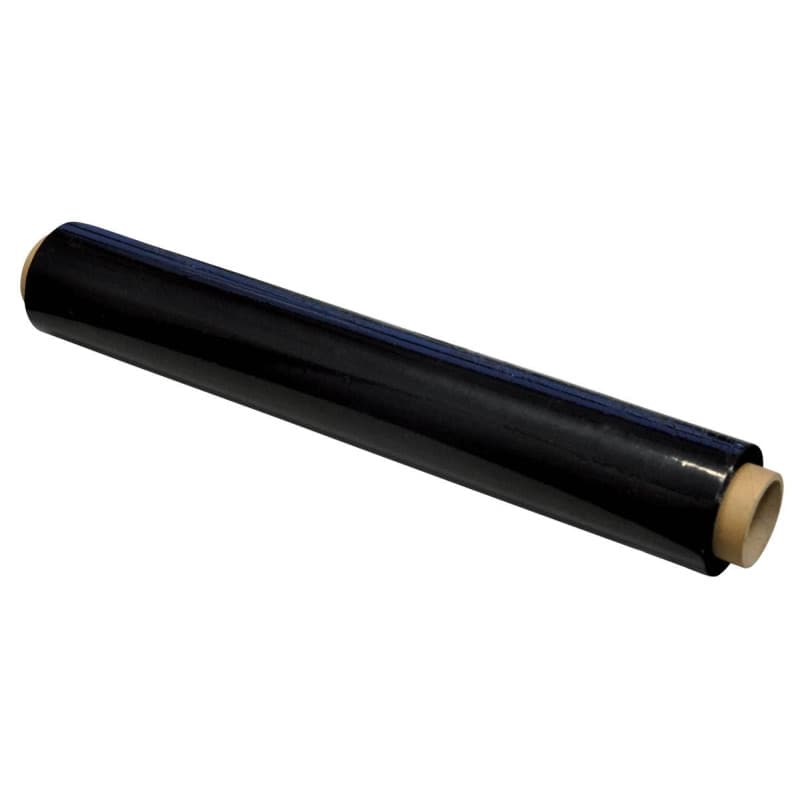 Film Étirable Noir 500mm - 1,2kg pour Emballage Manuel - Image 1