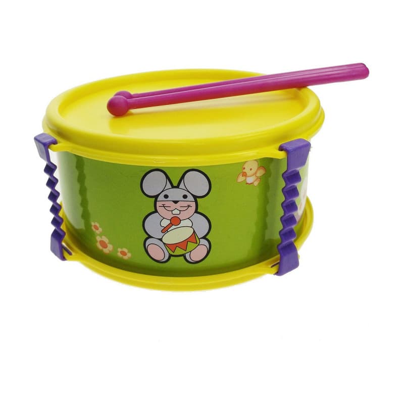 Tambour Reig animaux 16 cm - Image 1