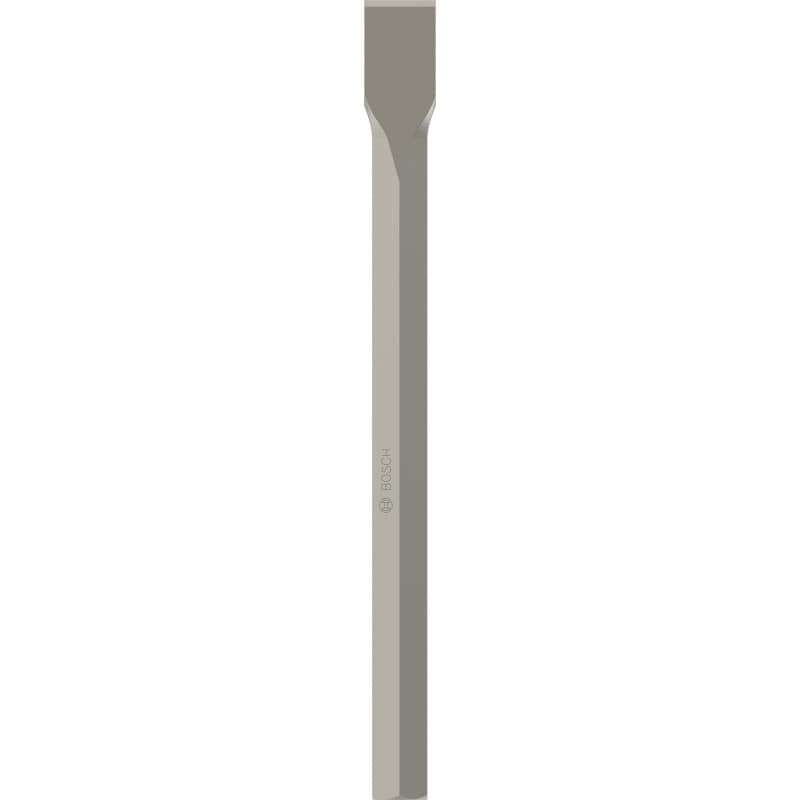 Burin Plat Bosch PRO Hex 28-4C pour Béton et Brique - Image 1