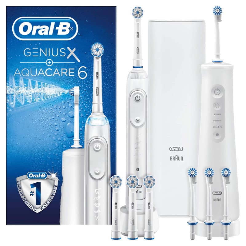 Pack Hygiène Dentaire Oral-B Genius X AquaCare 6 - Image 1