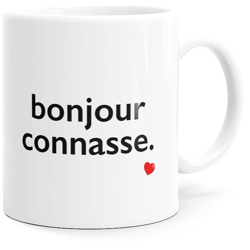 Mug Humoristique Bonjour Connasse - Idée Cadeau Original - Image 1