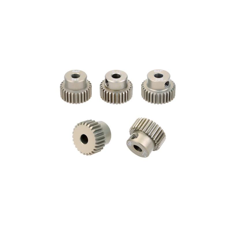 Fasizi Lot de 5 Pignons 26T à 30T pour Moteurs RC 1/10 - Image 1