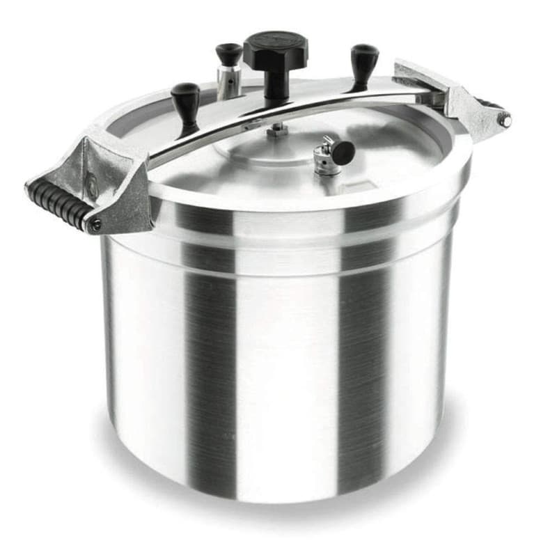 Cocotte à Pression LACOR 50 Litres - Autocuiseur Argent - Image 1