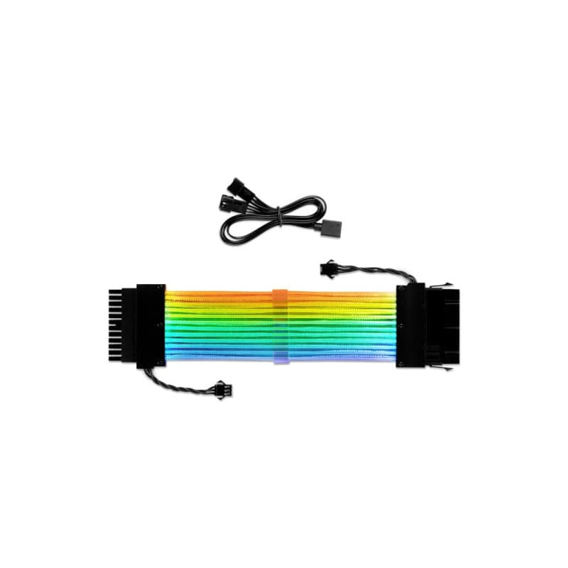 SHARKOON SHARK XTend 24 - Câble Auxiliaire Noir - Image 1