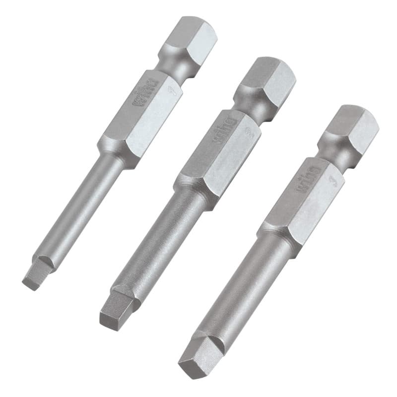 Lot de 3 Embouts Carrés Robertson 50 mm Trend Snappy - Image 1