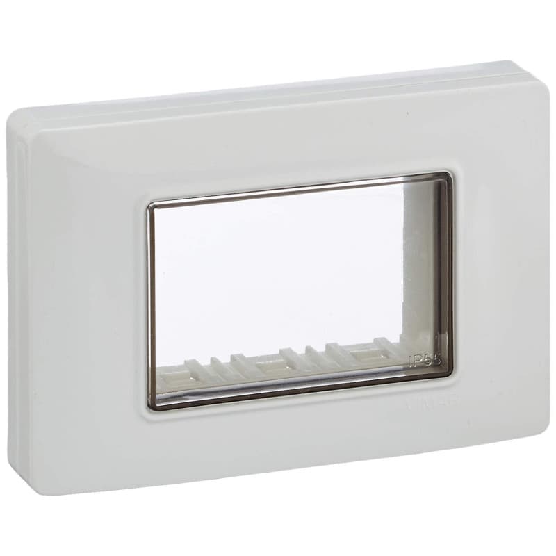 Couvercle IP55 VIMAR pour 3 Modules - Blanc - Image 1