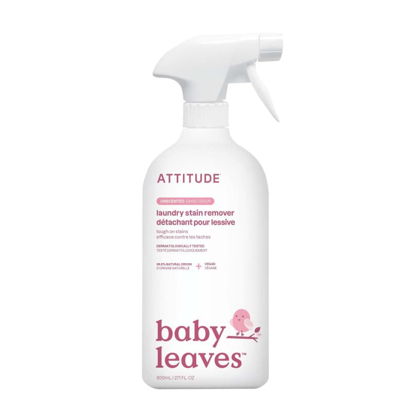 Détachant Naturel pour Lessive Bébé - ATTITUDE, 800 mL - Image 1