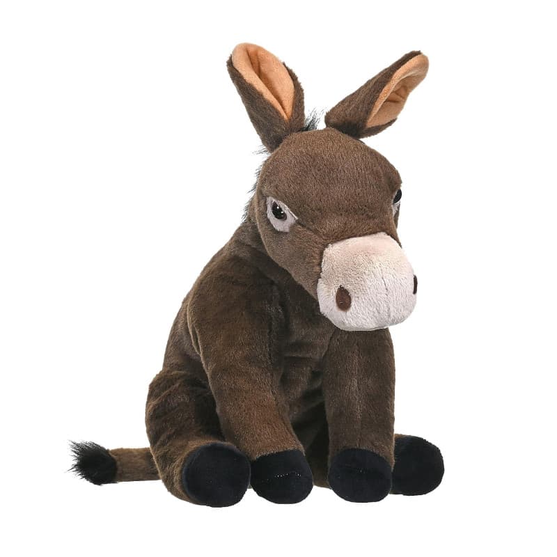 Peluche Mule Âne Douceur 30 cm - WILD REPUBLIC - Image 1