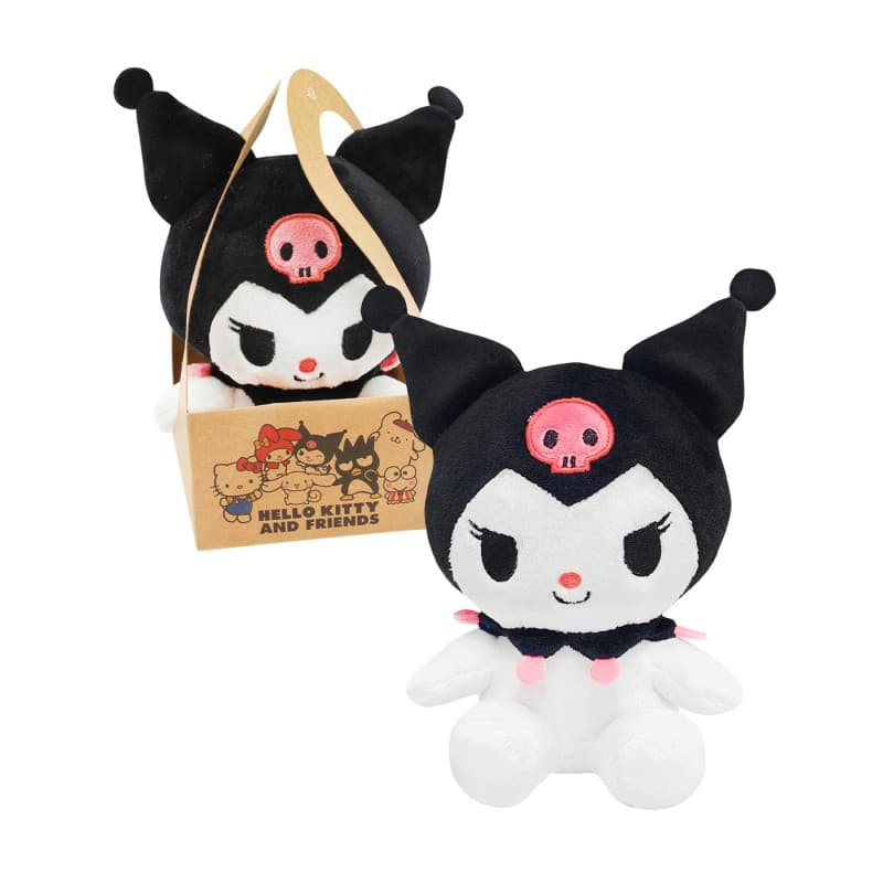 Peluche Kuromi Joytoy 14 cm - Sac à Main en Carton - Image 1