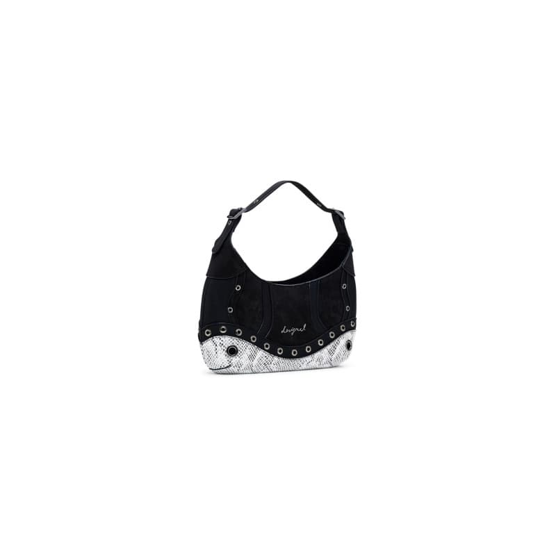 Sac à Main Bandoulière Desigual Haiti Snake Patch Noir - Image 1