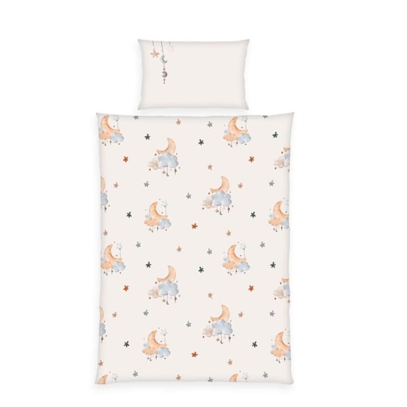 Parure de Lit en Flanelle Moon and Stars - Herding - Image 1