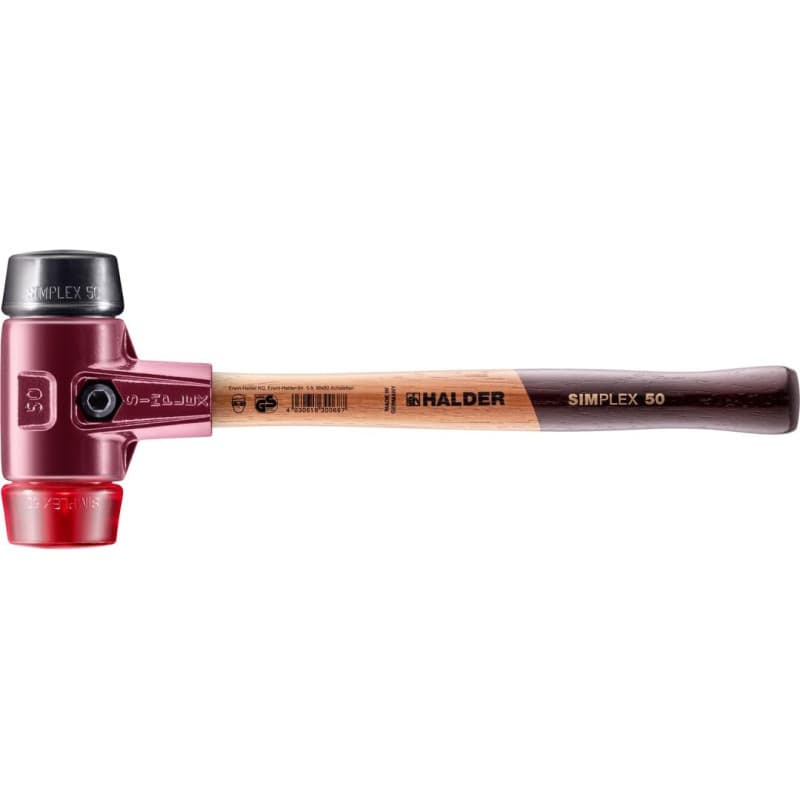 Maillet en caoutchouc Halder Simplex Ø 50 mm - Image 1