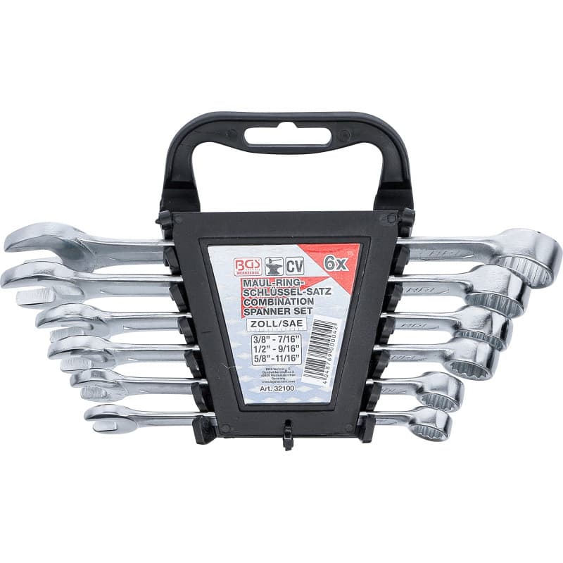 Jeu de clés mixtes BGS 32100 en pouce - 6 pièces - Image 1