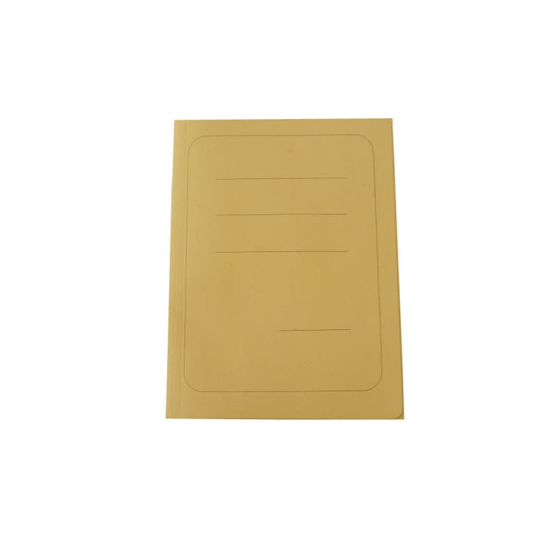 Chemise Manilla Jaune 25 x 34 cm - Lot de 100 Pièces - Image 1