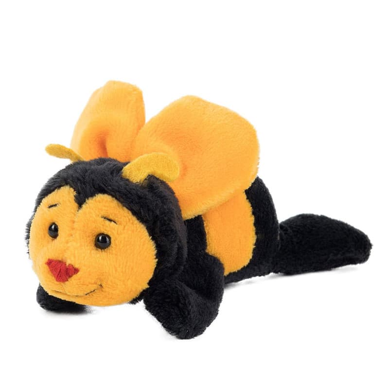 Abeille Magnétique en Peluche Schaffer - Jaune et Noir - Image 1