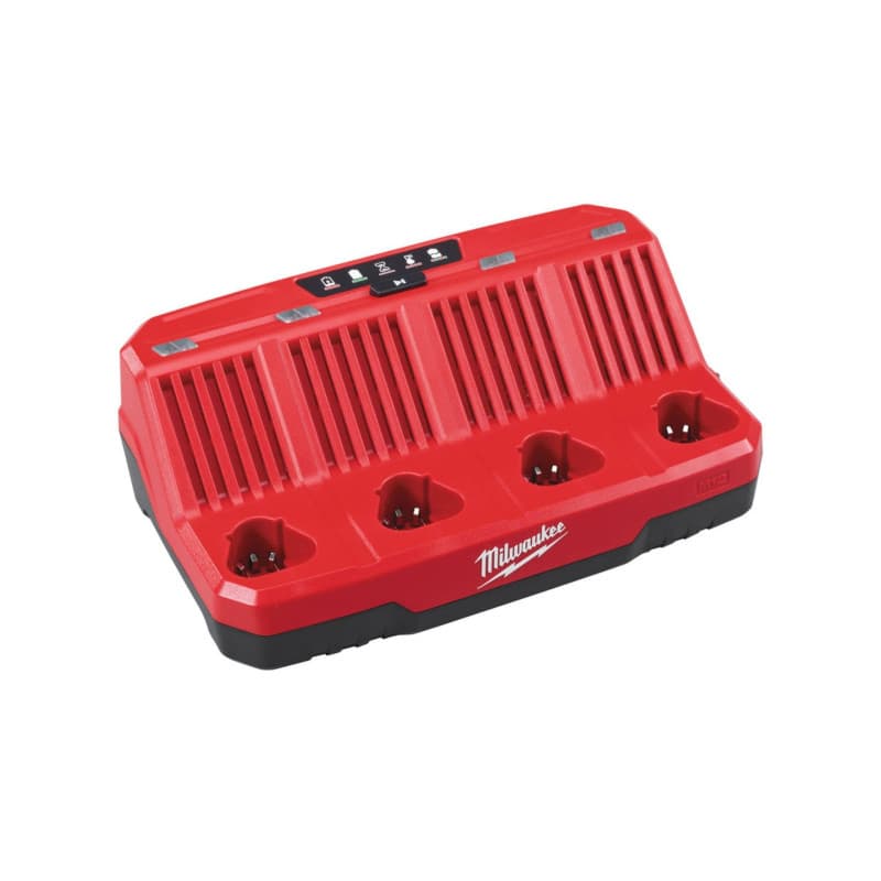 Chargeur Milwaukee M12 C4 pour 4 Batteries 12V - Image 1