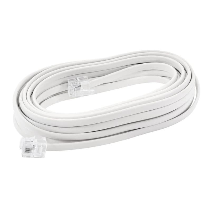 Cordon Téléphone RJ11/RJ45 5M - Gefom - Image 1
