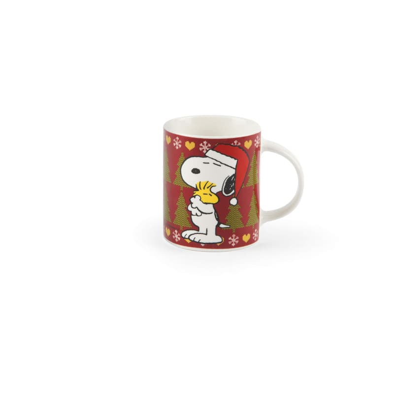 Mug Peanuts en Porcelaine Rouge - 300 ml - Excelsa - Image 1