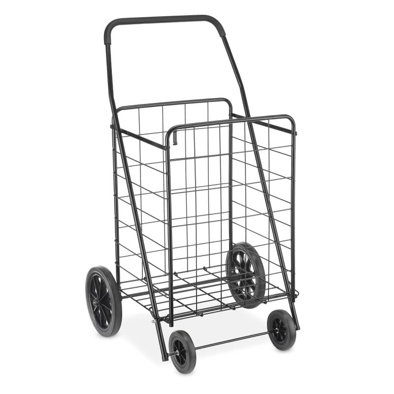 Chariot Utilitaire Roulant Deluxe Whitmor - Noir XL - Image 1