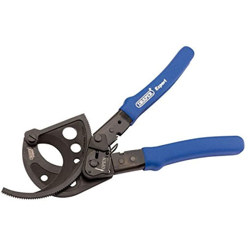 Cutter à Câble à Cliquet Draper 280 mm - Bleu/Noir - Image 1
