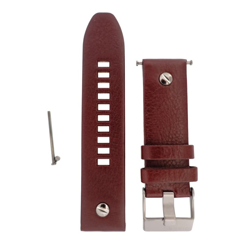 Bracelet en Cuir Marron Diesel pour Montre DZ7258 - 24mm - Image 1