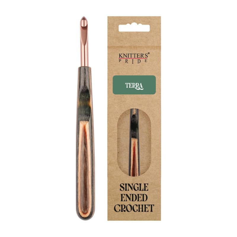 Crochet Knitter's Pride Terra en Bois Brun - 6,00 mm - Image 1