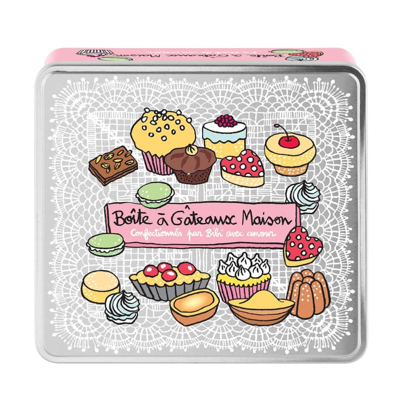 Boîte à Gâteaux en Métal DLP - Élégance et Praticité - Image 1