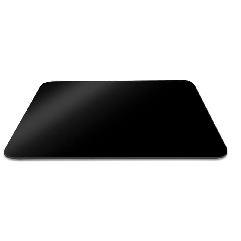 Planche en Verre Noire Pebbly - 30 x 40 cm pour Cuisine - Image 1
