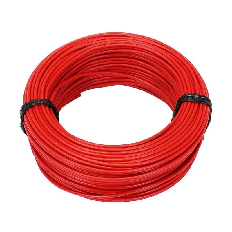 Câble électrique souple en cuivre rouge - 5 mètres 0,5mm² - Image 1