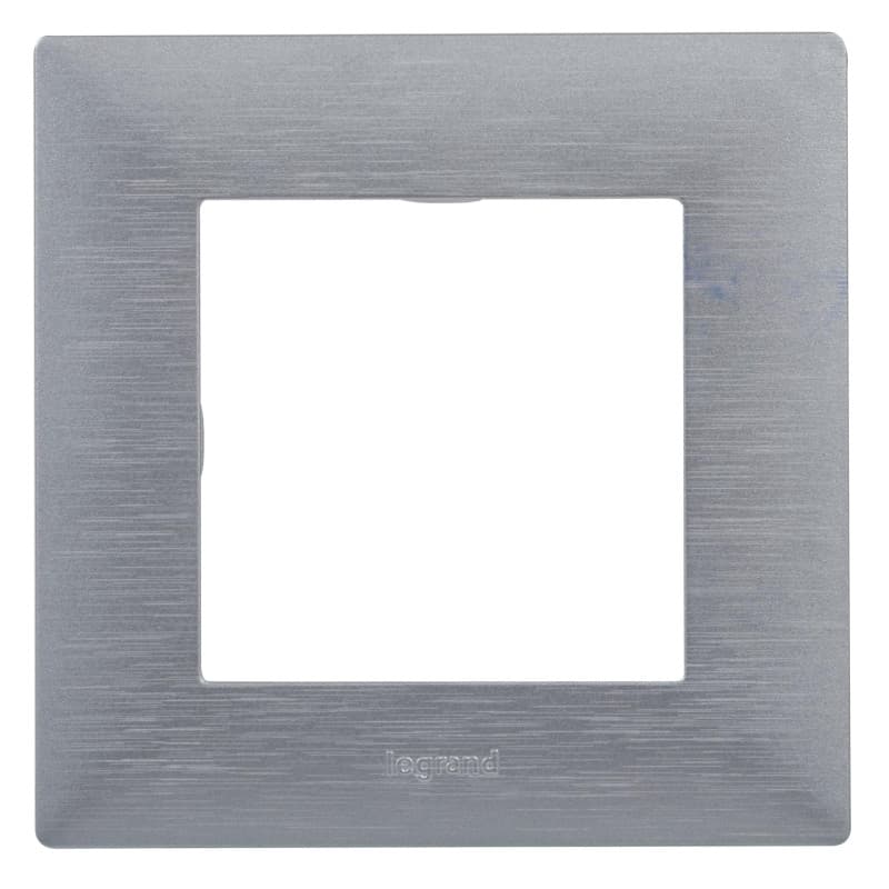 Cadre Individuel Niloé Step Inox - Legrand - Image 1