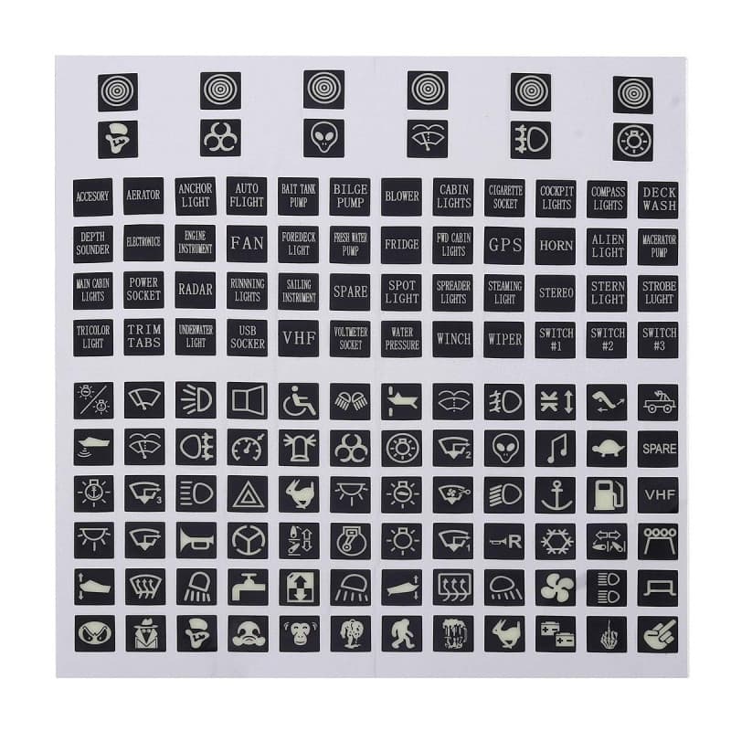 Autocollants Lumineux pour Interrupteurs - C-FUNN - Image 1