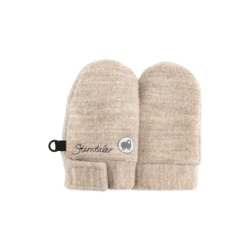 Mitaines en Laine Mérinos Sable pour Bébé - Sterntaler - Image 1