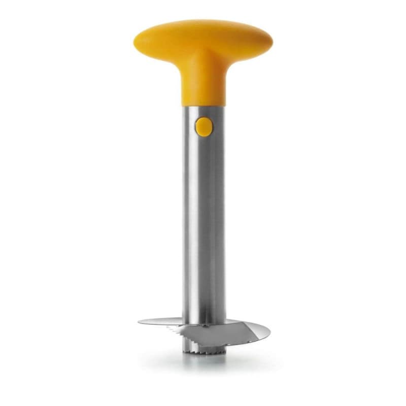 Epluche-Ananas IBILI en Inox avec Poignée Orange - Image 1