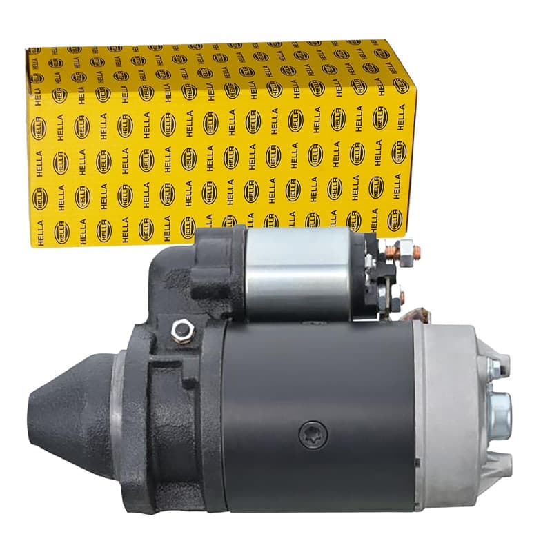Démarreur HELLA 12V 2.3kW pour Mercedes-Benz W123 - Image 1