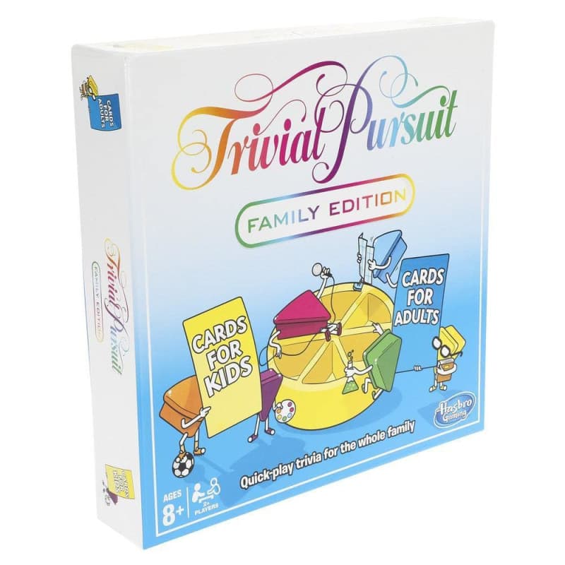 Trivial Pursuit Family Edition - Jeu de Société Amusant - Image 1