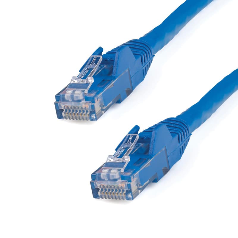 Câble Réseau UTP CAT6 7,5 m - Patch RJ45 100% Cuivre - Bleu - Image 1