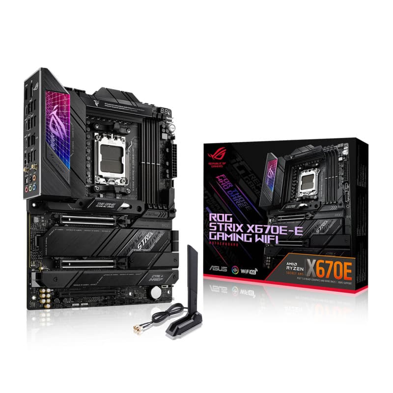 Carte Mère ASUS ROG Strix X670E-E Gaming WiFi 6E AM5 - Image 1