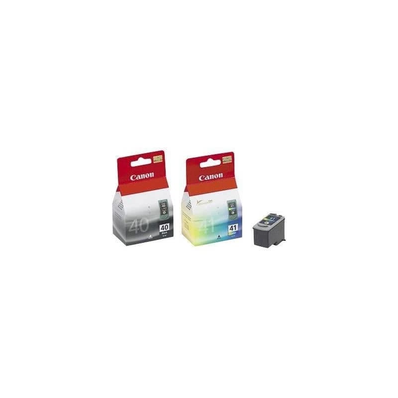 Canon Pack de 2 cartouches d'encre PG-40 / CL-41 Noir + Couleur - Image 1