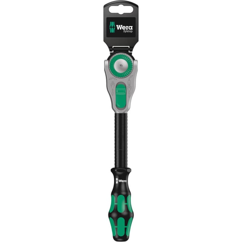 Cliquet Zyklop Wera 8000 C SB 1/2" - Noir/Vert - Image 1