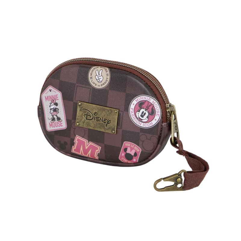 Porte-Monnaie Disney Minnie Mouse en PVC Brun - Image 1