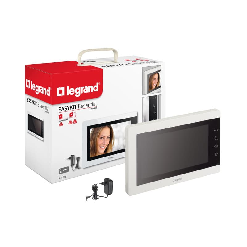 Visiophone Easy Kit 7 pouces blanc - Legrand - Image 1