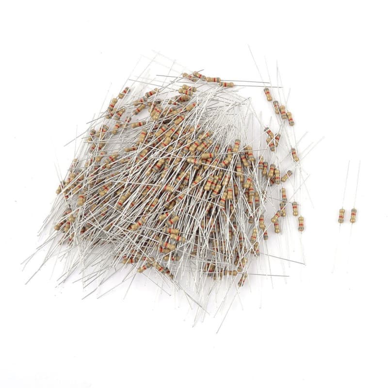 Pack de 50 Résistances Fixes 1/2 W 1,2 KΩ - HeyNana - Image 1