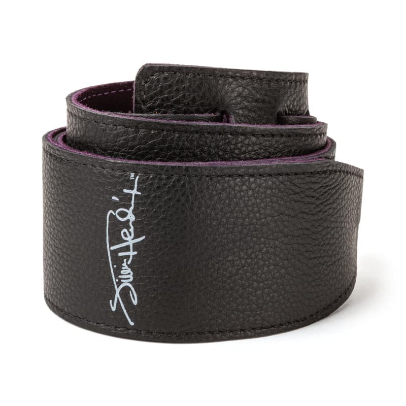 Sangle en Cuir Jim Dunlop Hendrix Signature - Noir - Image 1