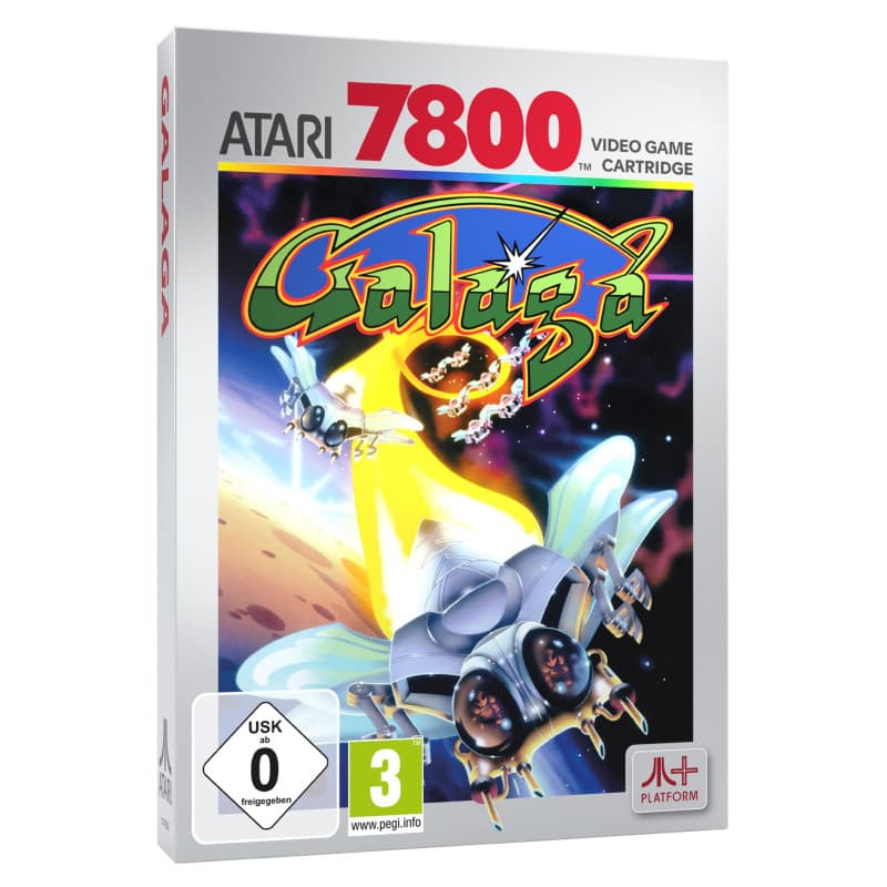 Galaga - Jeu de Combat Spatial pour Atari 2600 et 7800 - Image 1