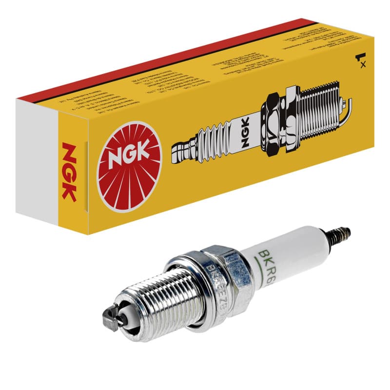 Bougie d'allumage NGK BKR6EZB - Performance Optimale - Image 1